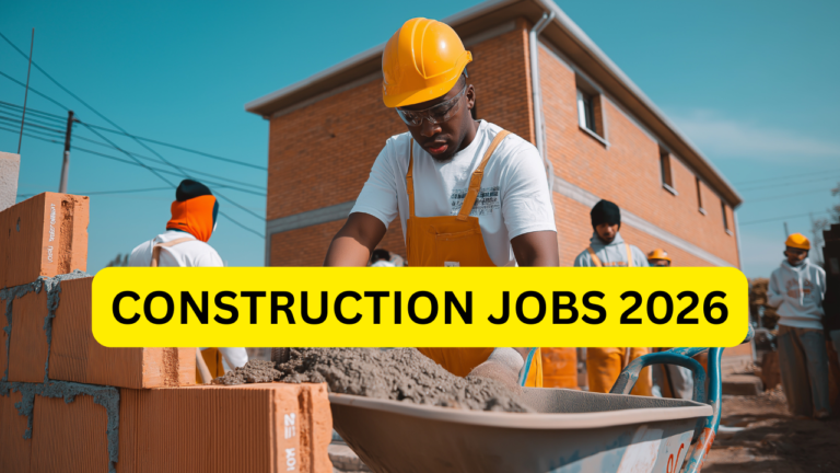 Construction Jobs 2026