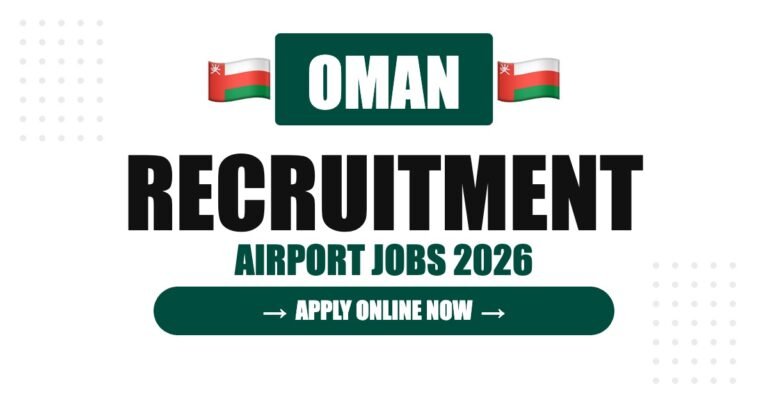 Oman Airport Jobs 2026 – Muscat International Airport Hiring | Salary & How to Apply