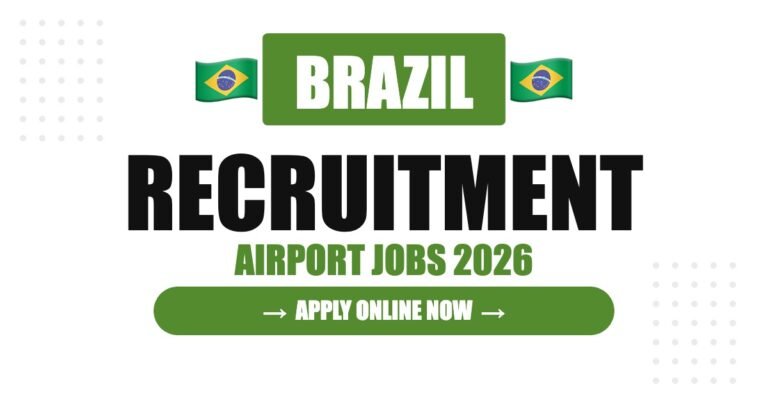 Brazil Airport Jobs 2026 – São Paulo & Rio Hiring | Salary & Visa Guide