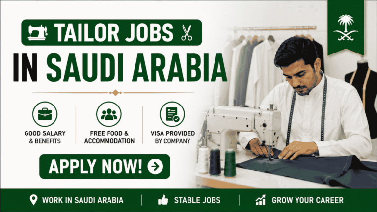 Salesman Jobs in Saudi Arabia 2026: Salary, Visa, Benefits and How to Apply from India