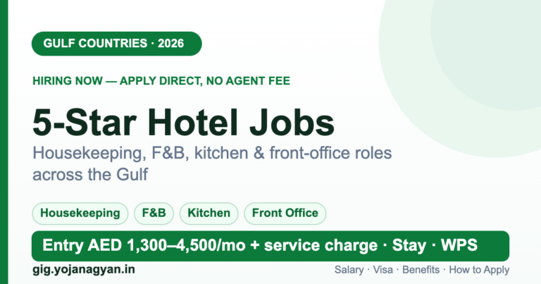 5-Star Hotel Jobs in the Gulf 2026 — salary, visa and how to apply