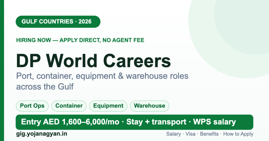 DP World Careers in the Gulf 2026 — salary, visa and how to apply