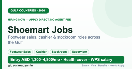 Shoemart Jobs in the Gulf 2026 — salary, visa and how to apply